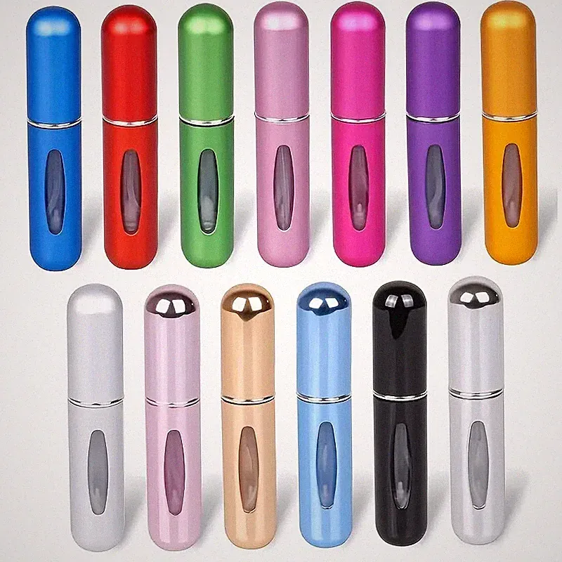 5ml Travel Purse Ready Refillable Perfume Spray Bottle Atomizer Pump Pocket Gift