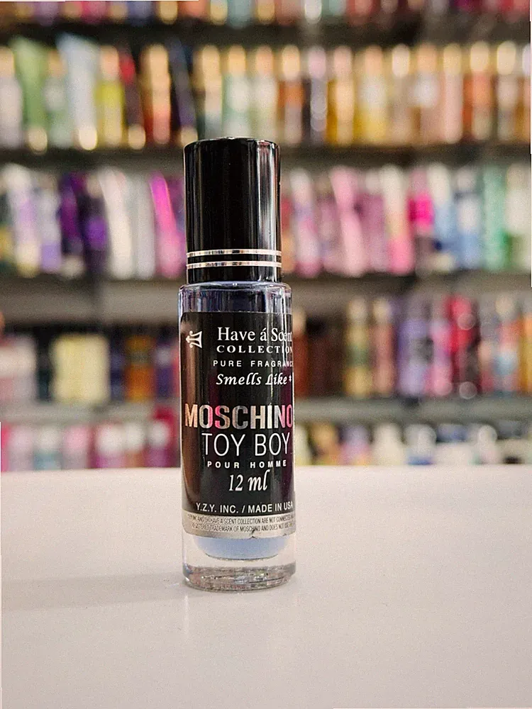 Moschino Toy Boy Men Roll On Body Oil by YZY Perfume 12 Ml