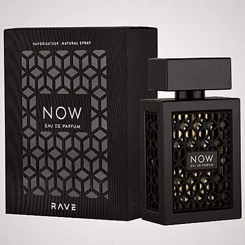 Now Rave by Lattafa 3.4 oz EDP Perfume Cologne Unisex New in Box