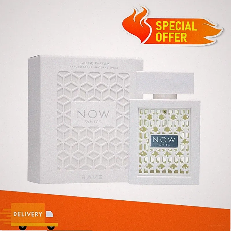 RAVE Now White Unisex Eau De Toilette Spray - 3.4 oz