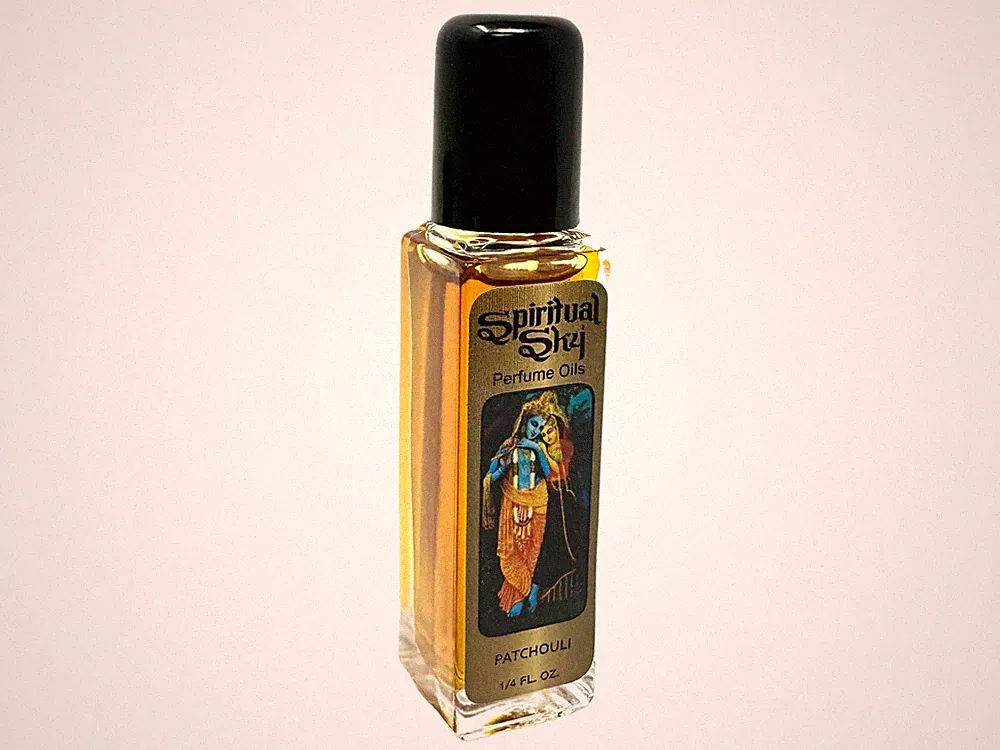 Spiritual Sky Oil: PATCHOULI Scented Oil (60's Hippy Unisex Perfume Patchouly)